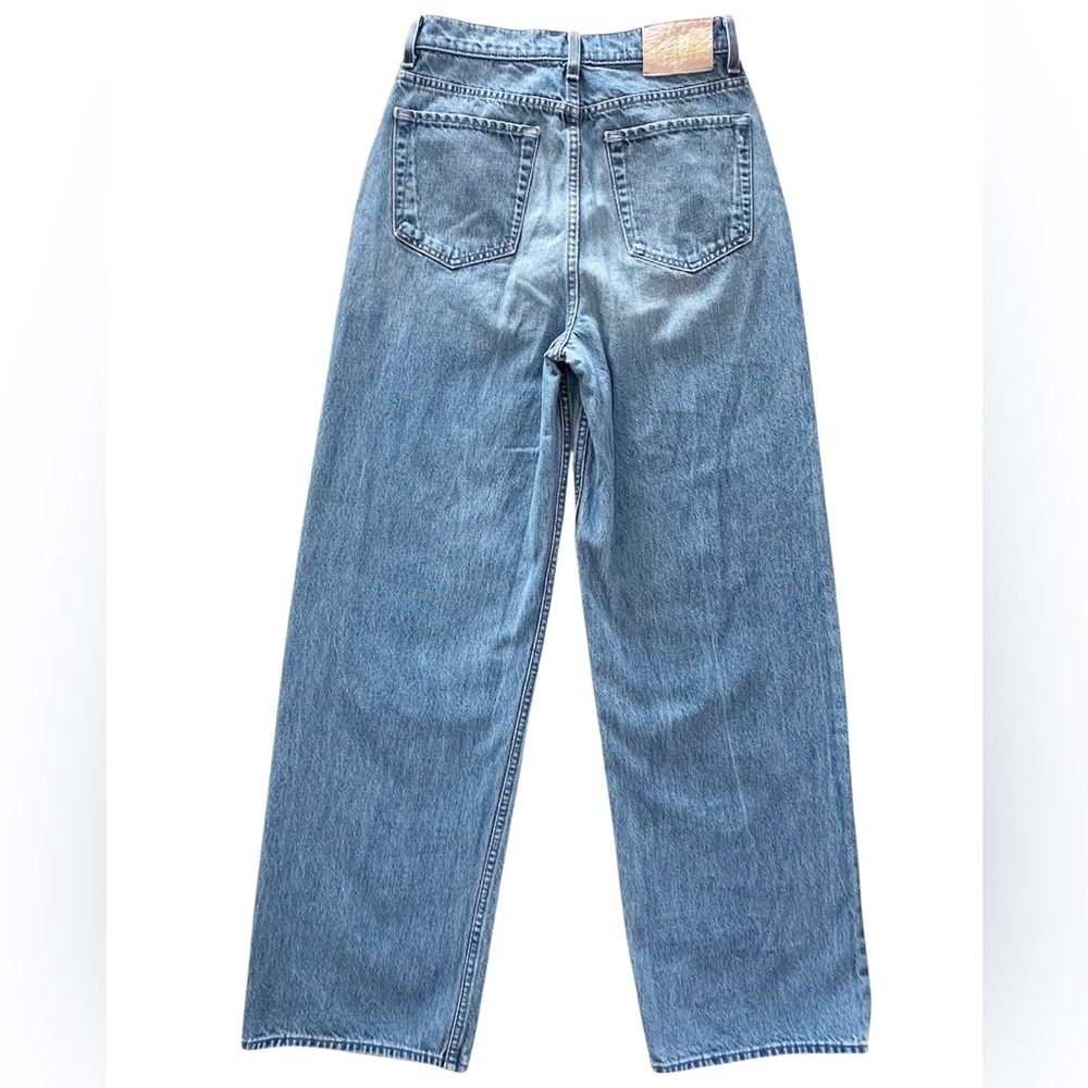 Mother Jeans SNACKS! The Yummy Puddle Wide Leg Jeans in Delicious Size 27 EUC - Picture 2 of 12